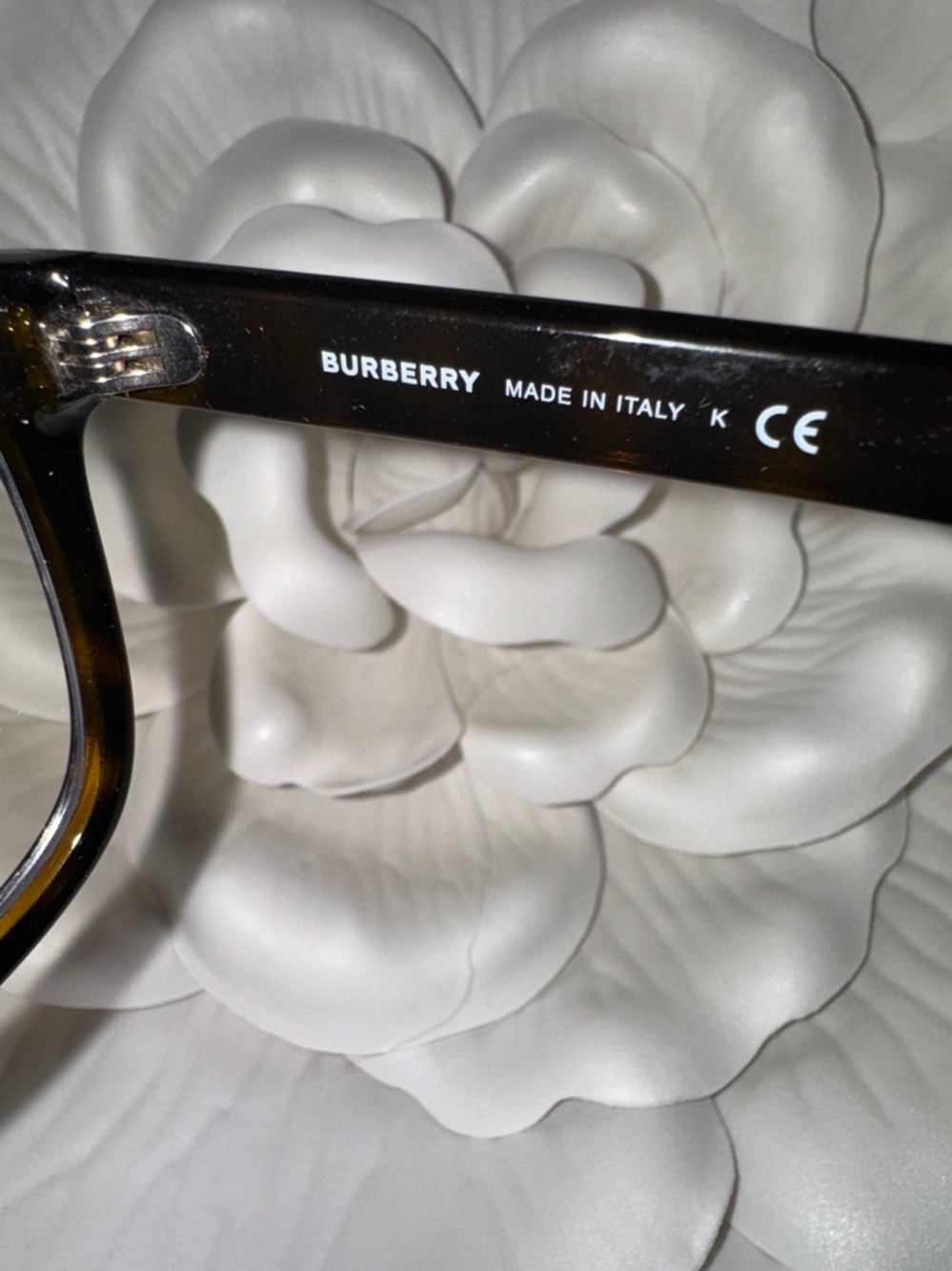 Burberry Tortoiseshell Square Frame Non-Prescription Glasses - EUC - Picture 6 of 9